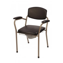 chaise percee noir discrete